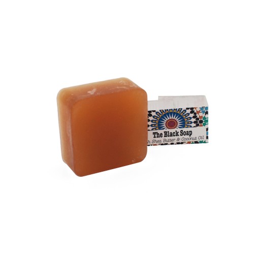 Elaia Spa - Μαύρο σαπούνι με λάδι καρύδας και Shea Butter 125gr